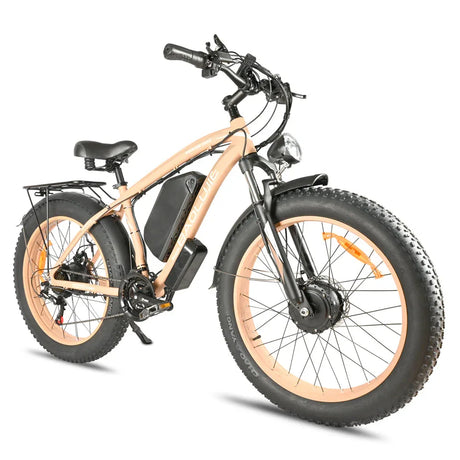 BAOLUJIE DP-2602 Fat Electric Bike 26inch | 48v 2000w Dual motor | Hydraulic Disc Brake | 20Ah lithium battery - Rich Bit eBike