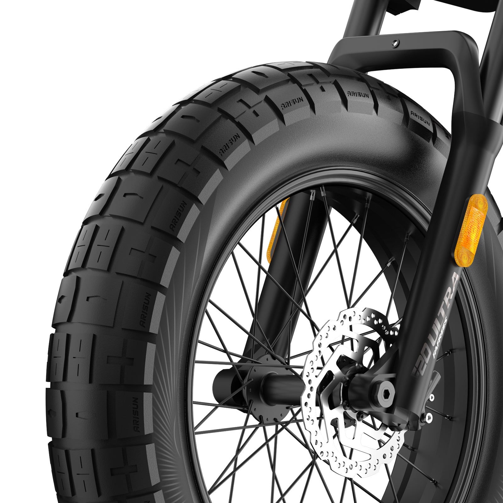 Fafrees F20 Ultra 1200W Peak 25Ah LG 20" 5.0 Fat Moto-Style E-Bike Rich Bit eBike
