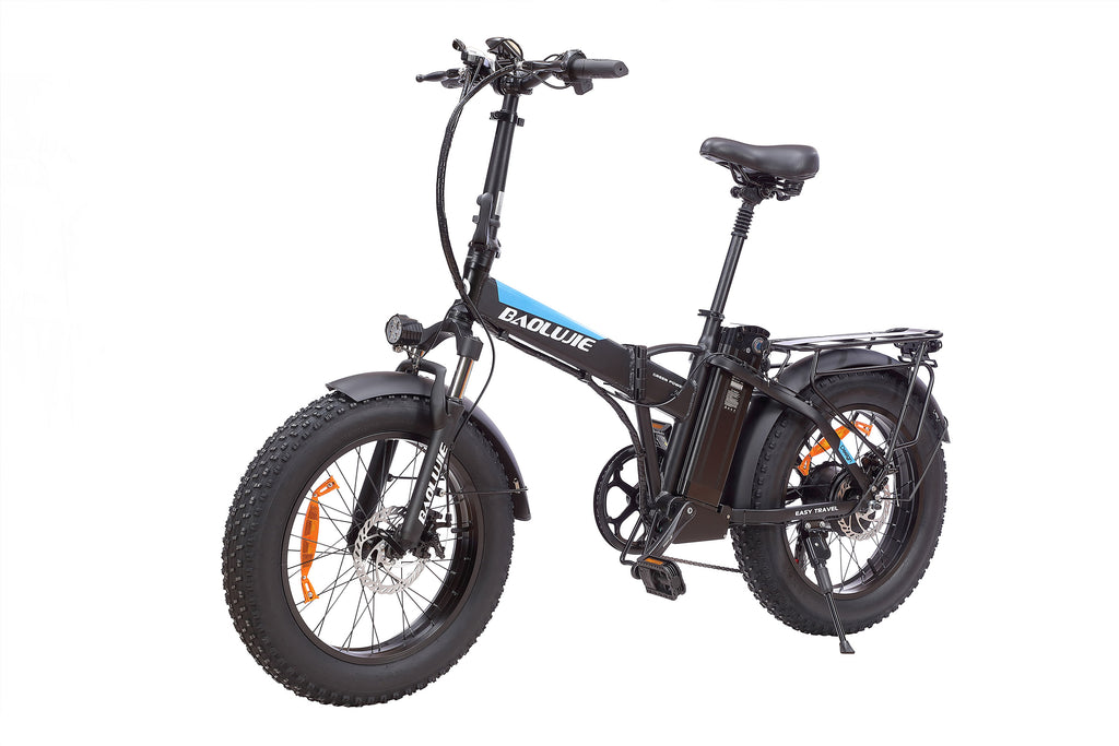 BAOLUJIE 20 *4.0 20Inch Fat Tyre bike 600Wh Motor 48V 12.5Ah Fold Up Electric Cycle Bike Bicycle