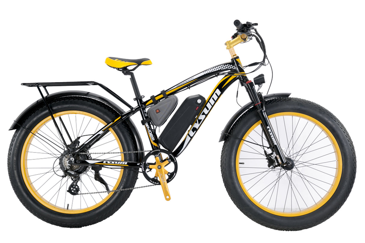 Cyusm Pather 26" Electric Fat Bike 48V 80Nm Motor 20Ah Li-Battery Electric Mountain Bike