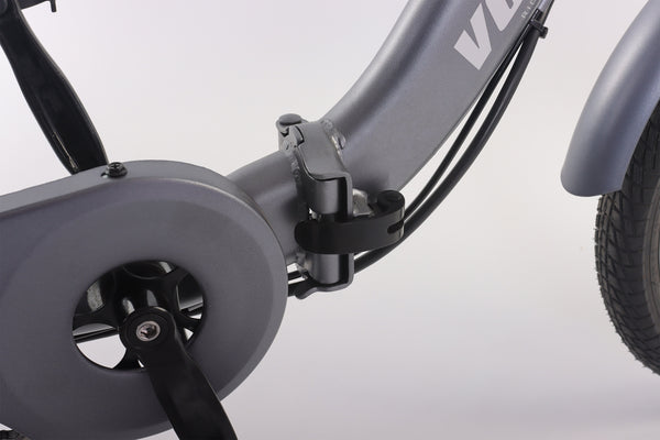 Foldable Electric Tricycle, Three-wheeled Electric Bicycle, 16*1.75