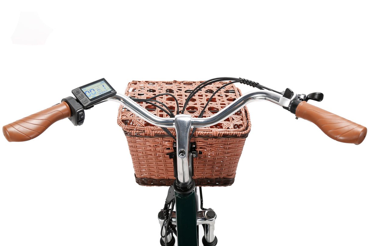 Cityrun 26" City Electric Bike, 40Nm Commuter Bike, 36V 10Ah Li-Battery City eBike