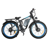 BAOLUJIE DP-2603 Plus 3000W 32Ah 52V Full Suspension Fat Electric Bike Rich Bit eBike