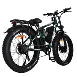 BAOLUJIE DP-2603 Plus 3000W 32Ah 52V Full Suspension Fat Electric Bike Rich Bit eBike
