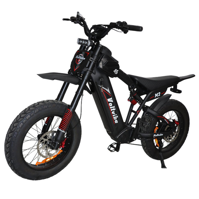 BAOLUJIE M2 2000W 25Ah 60V Overland Moped E Motorbike Rich Bit eBike