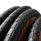 CST Big Boat 26x4.0 Urban Fat Tire – Smooth City Tread & Brown Sidewall (CTC-06) Rich Bit eBike