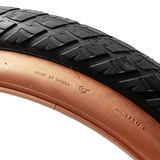 CST Big Boat 26x4.0 Urban Fat Tire – Smooth City Tread & Brown Sidewall (CTC-06) Rich Bit eBike