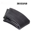 CST Big Boat 26x4.0 Urban Fat Tire – Smooth City Tread & Brown Sidewall (CTC-06) Rich Bit eBike