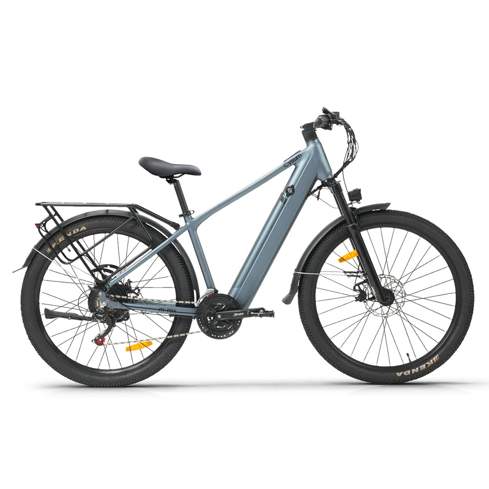 CYSUM M-RAX Electric Mountain Bike | 48V 13Ah Removable Battery | 350W High-Speed Motor | 27.5" Hardtail All-Terrain E-MTB Rich Bit eBike