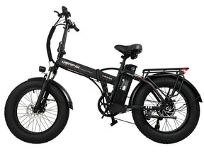 BAOLUJIE DZ-2002 Foldable Fat Electric Bike 20inch | 48v 500w rear hub | Disc Brake | 13Ah lithium battery - Rich Bit eBike