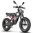 Fafrees F20 Ultra 1200W Peak 25Ah LG 20" 5.0 Fat Moto-Style E-Bike Rich Bit eBike