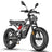 Fafrees F20 Ultra 1200W Peak 25Ah LG 20" 5.0 Fat Moto-Style E-Bike Rich Bit eBike