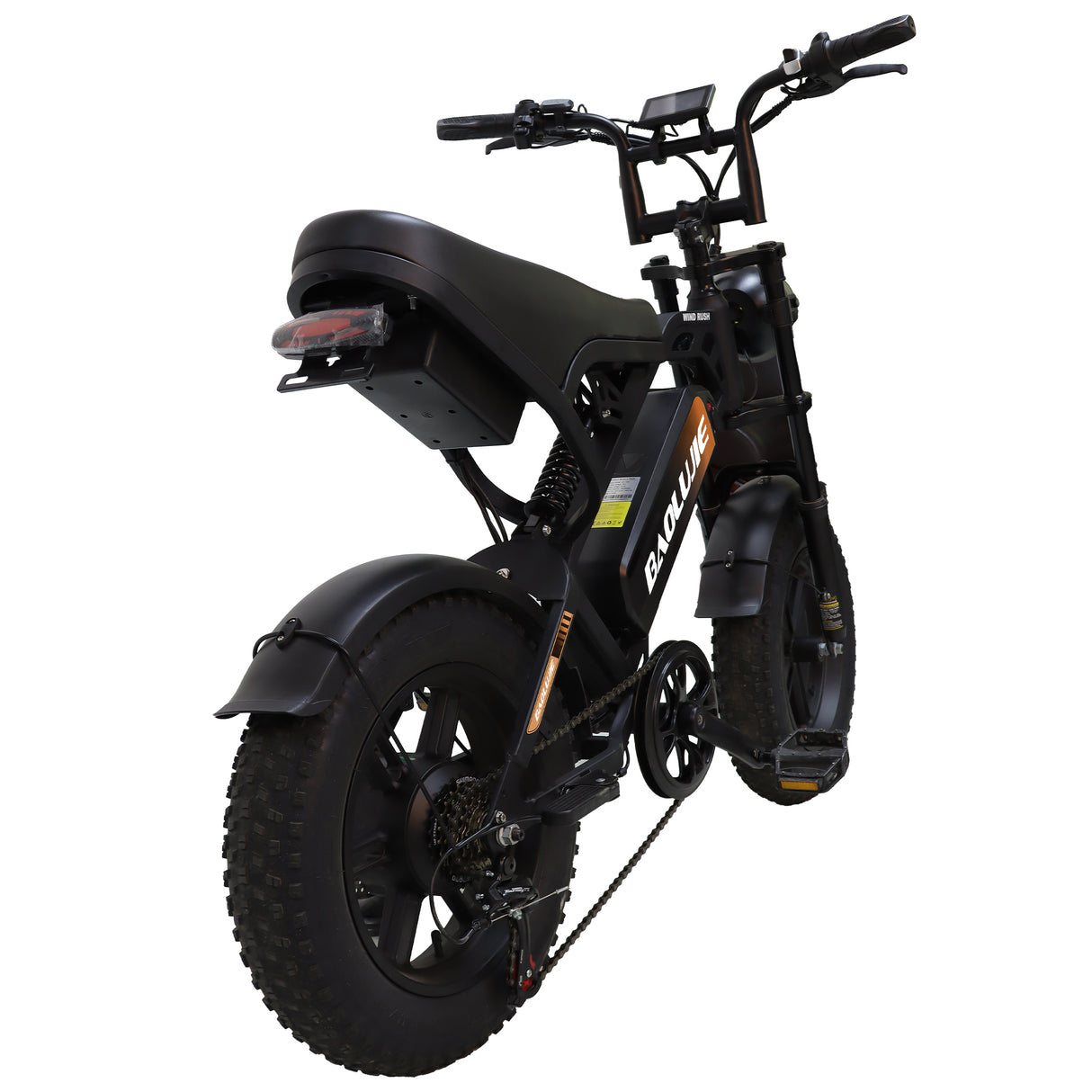 BAOLUJIE F2 Full Suspension Mini E-Bike 16x4.0 inch 45KMH | 48v 500w | Disc Brake | 13Ah portable battery