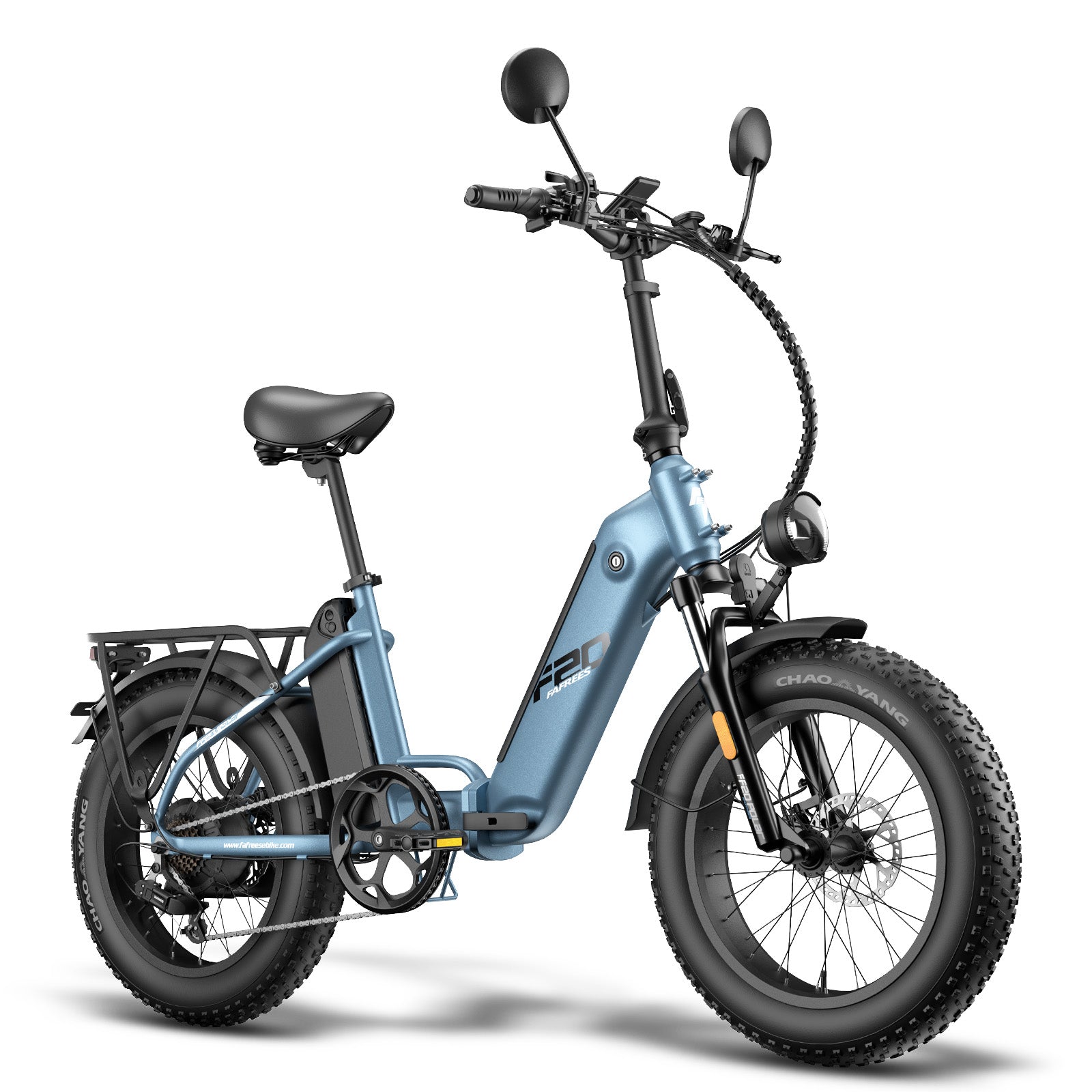Fafrees FF20 Polar 860W Peak 26.8Ah Dual Battery Foldable Fat e Bike Rich Bit eBike