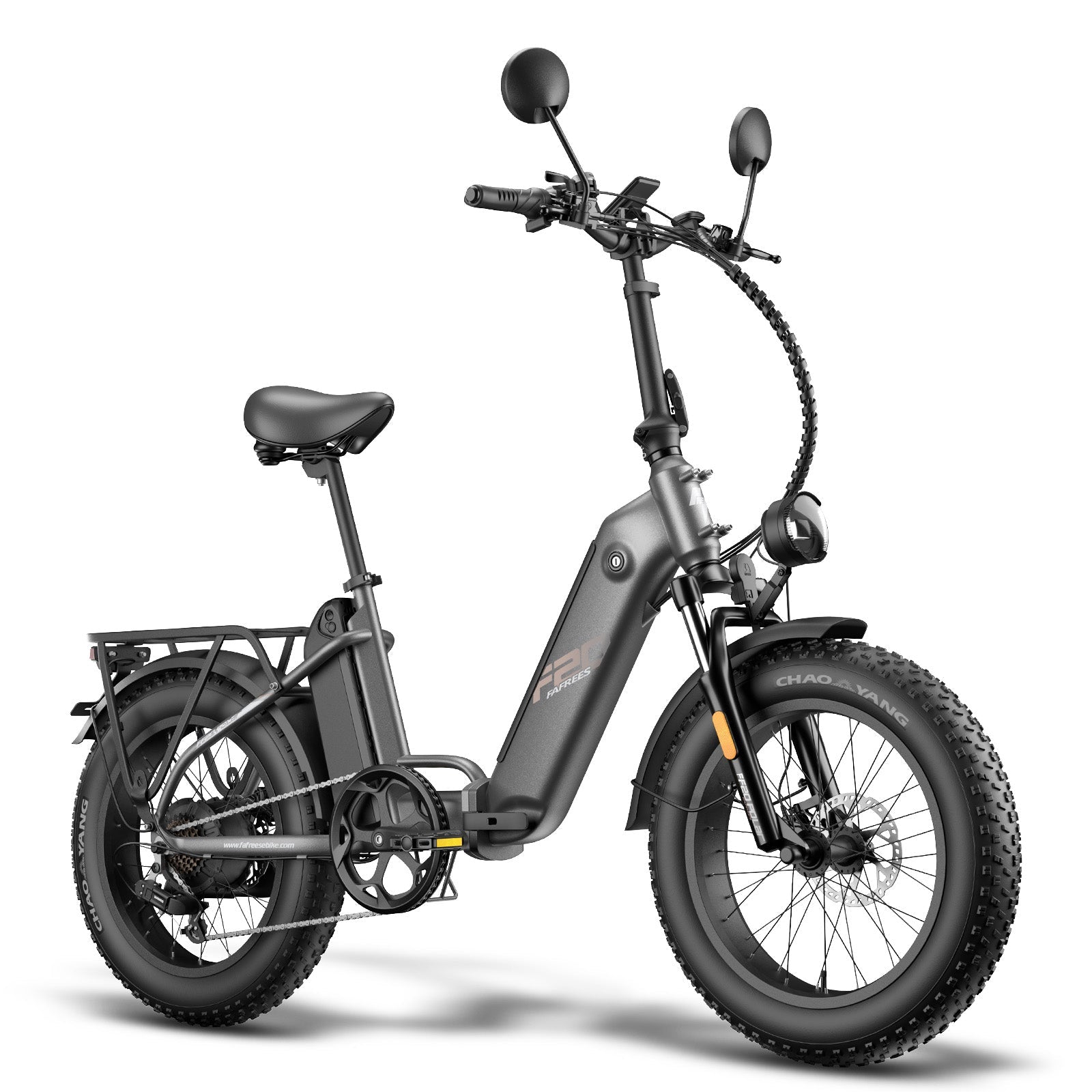 Fafrees FF20 Polar 860W Peak 26.8Ah Dual Battery Foldable Fat e Bike Rich Bit eBike