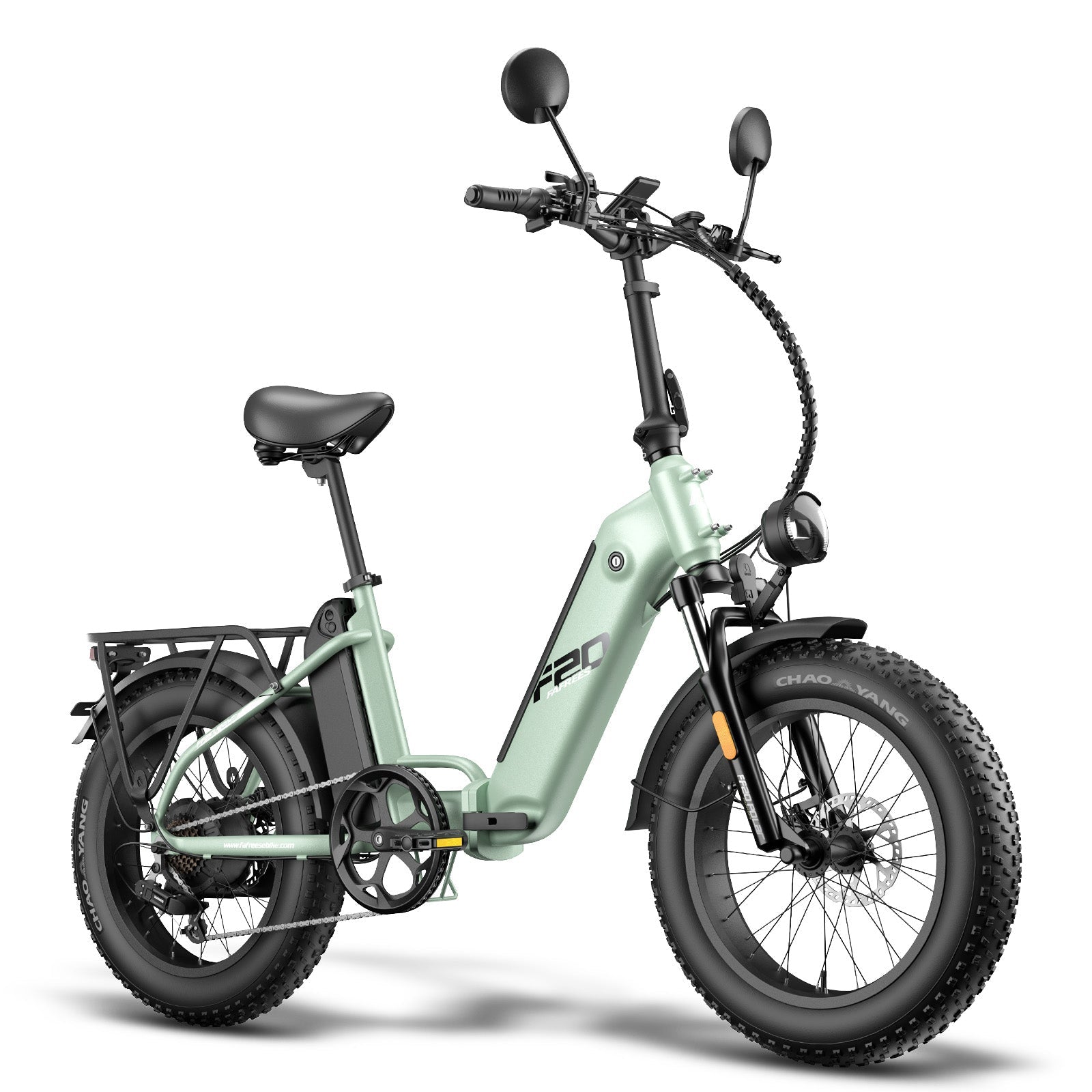 Fafrees FF20 Polar 860W Peak 26.8Ah Dual Battery Foldable Fat e Bike Rich Bit eBike