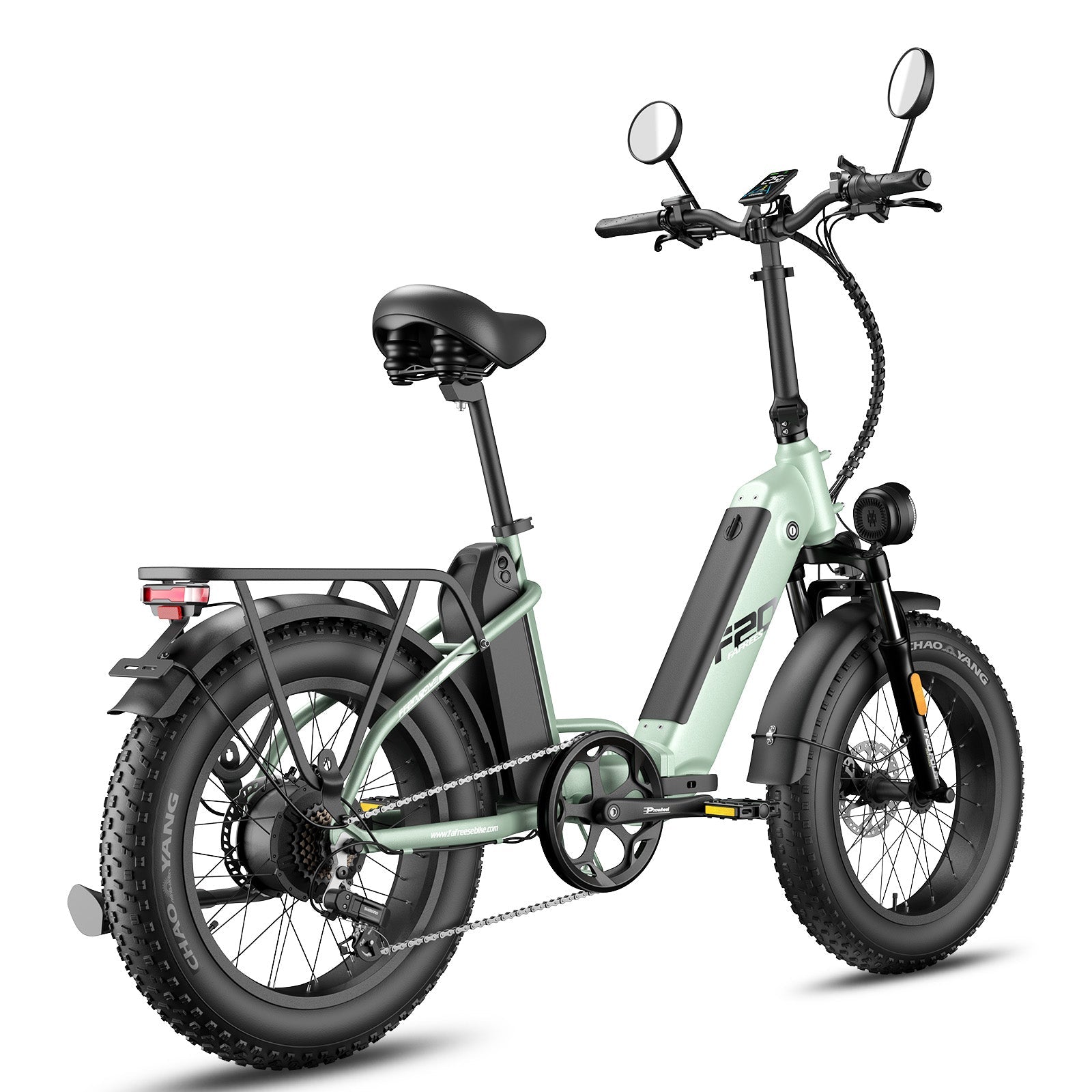 Fafrees FF20 Polar 860W Peak 26.8Ah Dual Battery Foldable Fat e Bike Rich Bit eBike