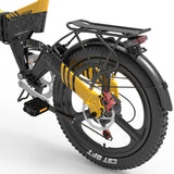 LANKELEISI G650 Foldable e Bike 20inch 35KMH | 48v 500w | Hydraulic Disc Brake | 12.8Ah hidden battery