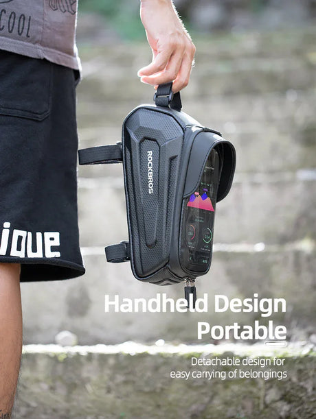 Bicycle bag front beam package mountain road bike - Rich Bit eBike