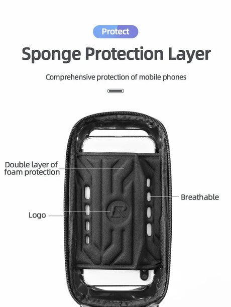 Bicycle bag front beam package mountain road bike - Rich Bit eBike