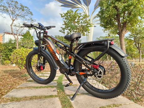 LANKELEISI MG800 Max Fat e Bike 26inch 48KMH | 48v 2000w dual motor | Hydraulic Disc Brake | Samsung 20Ah portable battery - Rich Bit eBike