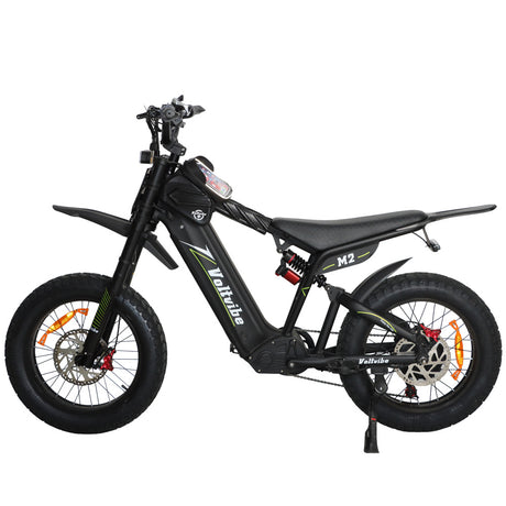 BAOLUJIE M2 Full Suspension Fat E-Bike 20x4.0 inch 65KMH | 60v 2000w | Hydraulic Disc Brake | 25Ah power battery