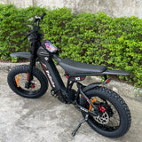 BAOLUJIE M2 Full Suspension Fat E-Bike 20x4.0 inch 65KMH | 60v 2000w | Hydraulic Disc Brake | 25Ah power battery