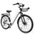 PIXAR C1 Pro Upgraded Electric Bicycle 36V 18Ah 250W Ebike with Hydraulic Brakes 150KM Range Front Suspension Adjustable Handlebar Shimano 7 Speed City E-bike Rich Bit eBike