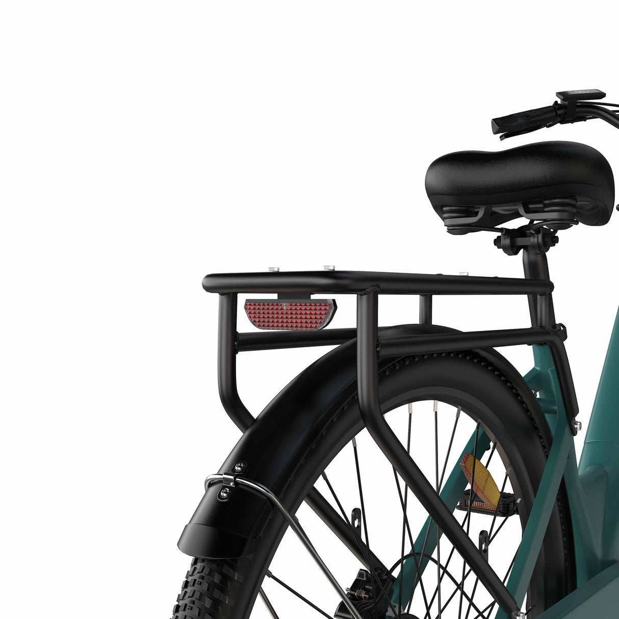 PIXAR C1 Pro Upgraded Electric Bicycle 36V 18Ah 250W Ebike with Hydraulic Brakes 150KM Range Front Suspension Adjustable Handlebar Shimano 7 Speed City E-bike Rich Bit eBike
