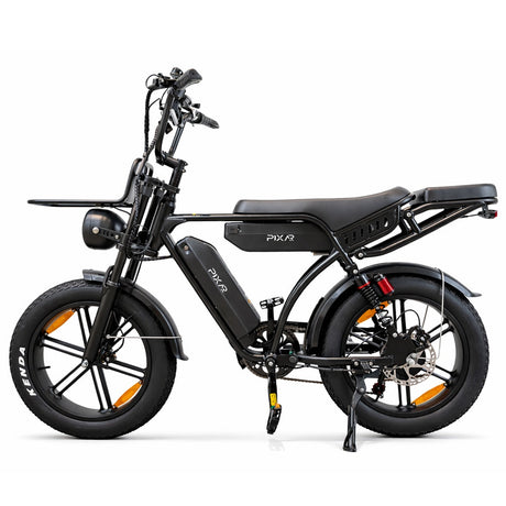 PIXAR M9 Dual Battery Electric Bike | 48V 35Ah Long Range | 250W High Speed Motor | 20" Fat Tire All-Terrain E-Bike Rich Bit eBike