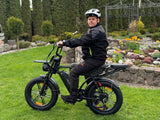 PIXAR M9 Dual Battery Electric Bike | 48V 35Ah Long Range | 250W High Speed Motor | 20" Fat Tire All-Terrain E-Bike Rich Bit eBike