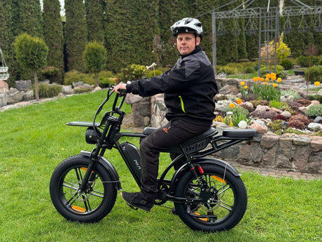 PIXAR M9 Dual Battery Electric Bike | 48V 35Ah Long Range | 250W High Speed Motor | 20" Fat Tire All-Terrain E-Bike Rich Bit eBike