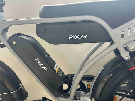 PIXAR M9 Dual Battery Electric Bike | 48V 35Ah Long Range | 250W High Speed Motor | 20" Fat Tire All-Terrain E-Bike Rich Bit eBike