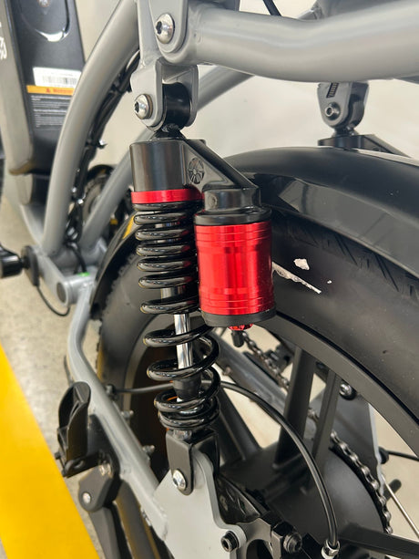 PIXAR M9 Dual Battery Electric Bike | 48V 35Ah Long Range | 250W High Speed Motor | 20" Fat Tire All-Terrain E-Bike Rich Bit eBike