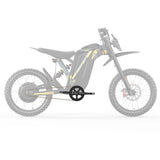 Pedal kits for Rich Bit V9 Ultra Electric Motorcycle Rich Bit eBike
