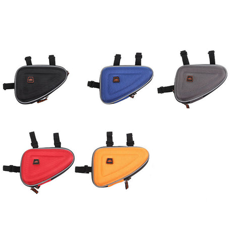 RICH BIT TOP-022 E-Bike Upper Tube Controller Bag | Universal Waterproof Bicycle Front Frame Storage Pouch | High-Capacity Hard Shell Crossbar Bag for MTB and Commuters Rich Bit eBike