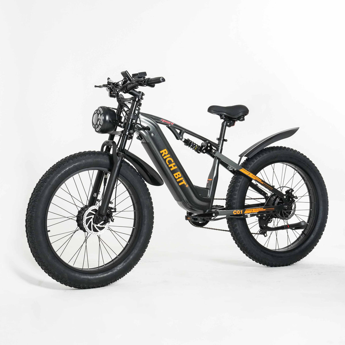 RICH BIT C01 Dual Motor Peak 3000w Electric Bike | 26x4.0