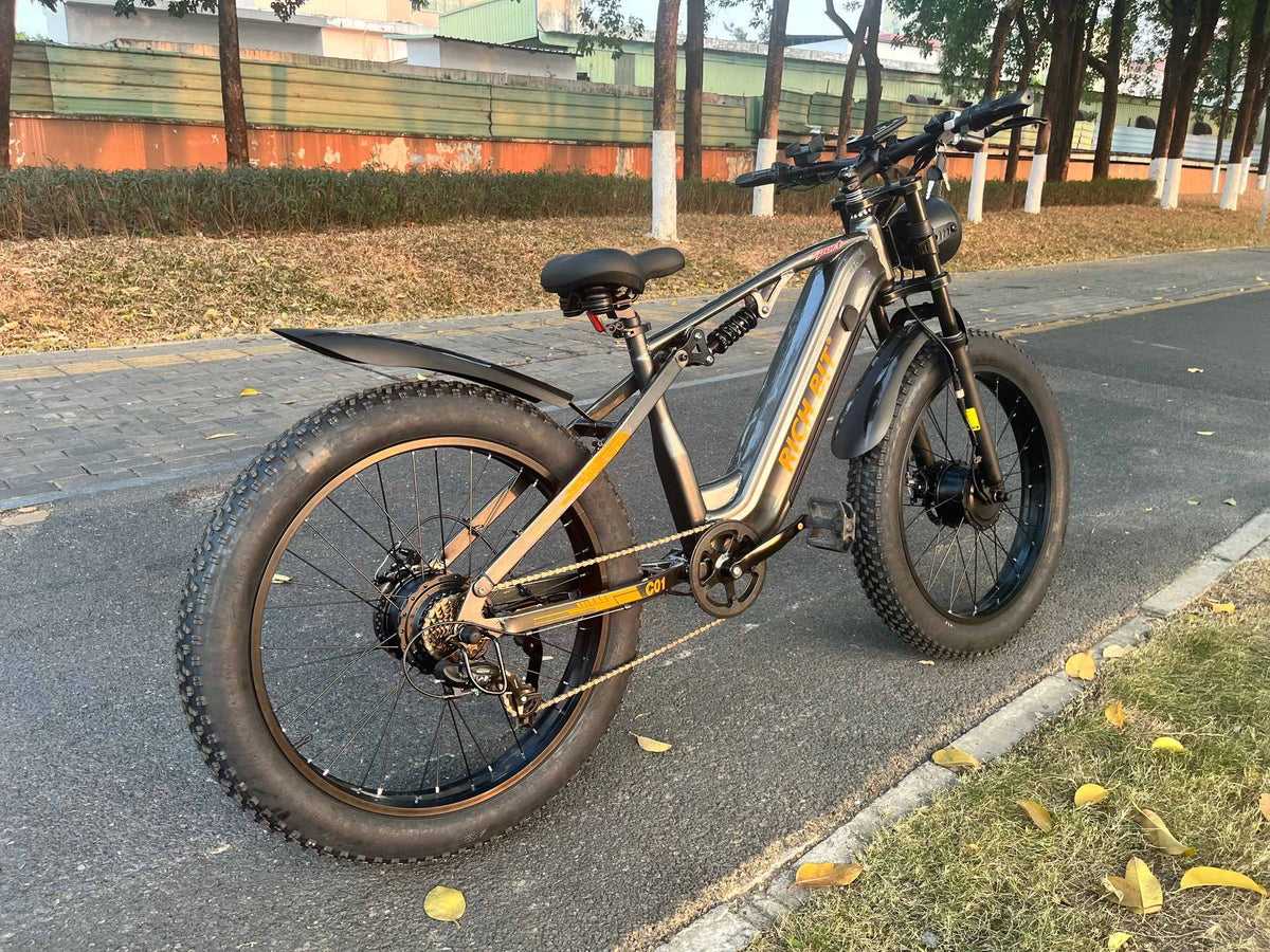 RICH BIT C01 Dual Motor Peak 3000w Electric Bike | 26x4.0