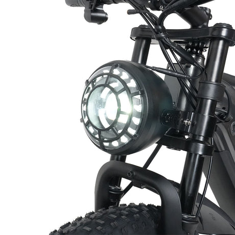 RICH BIT C01 Dual Motor Peak 3000w Electric Bike | 26x4.0" Fat Tire E-Bike for Adults | 150N.m Max Torque Full Suspension Mountain Ebike | 48V 20Ah Removable Battery with 3A Fast Charge Rich Bit eBike