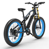 LANKELEISI RV700 Full Suspension Fat Electric Bike 26inch | 48v 1000w | Hydraulic Disc Brake | 16Ah lithium battery