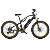 LANKELEISI RV700 Full Suspension Fat Electric Bike 26inch | 48v 1000w | Hydraulic Disc Brake | 16Ah lithium battery