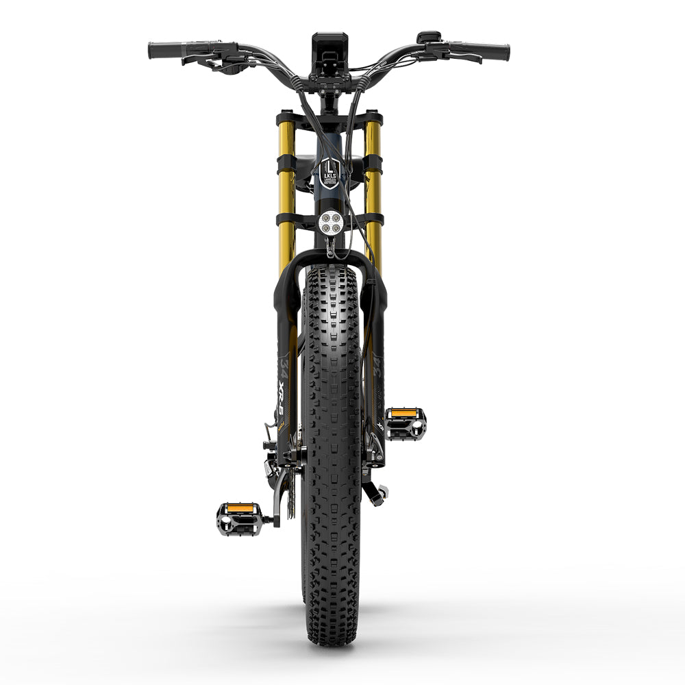 LANKELEISI RV700 Full Suspension Fat Electric Bike 26inch | 48v 1000w | Hydraulic Disc Brake | 16Ah lithium battery