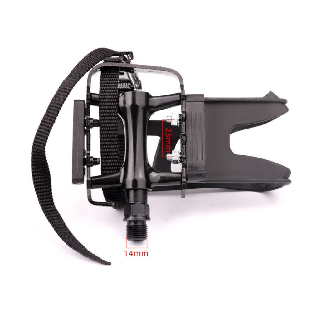 Wellgo Quick-Release Detachable Bicycle Pedals – Aluminum Alloy Flat Platform with Safety Locking Clips for Folding Bikes and E-Bikes Rich Bit eBike