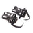 Wellgo Quick-Release Detachable Bicycle Pedals – Aluminum Alloy Flat Platform with Safety Locking Clips for Folding Bikes and E-Bikes Rich Bit eBike
