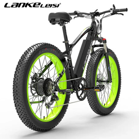 LANKELEISI XC4000 Mountain all-terrain e Bike 26inch 40KMH | 48v 1000w | Hydraulic Disc Brake | 15Ah hidden battery - Rich Bit eBike