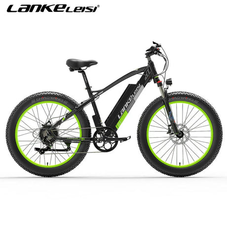 LANKELEISI XC4000 Mountain all-terrain e Bike 26inch 40KMH | 48v 1000w | Hydraulic Disc Brake | 15Ah hidden battery - Rich Bit eBike