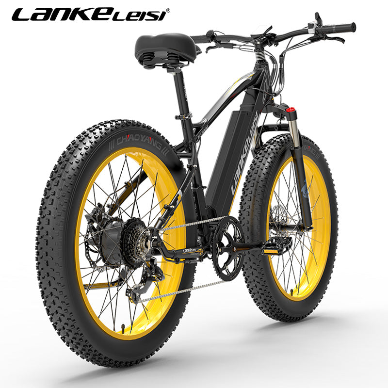 LANKELEISI XC4000 Mountain all-terrain e Bike 26inch 40KMH | 48v 1000w | Hydraulic Disc Brake | 15Ah hidden battery