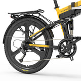 LANKELEISI XT750 Sport Foldable MTB e Bike 26inch 35KMH | 48v 500w | Hydraulic Disc Brake | 12.8Ah hidden battery