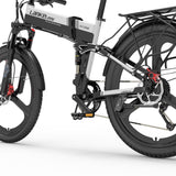 LANKELEISI XT750 Sport Foldable MTB e Bike 26inch 35KMH | 48v 500w | Hydraulic Disc Brake | 12.8Ah hidden battery