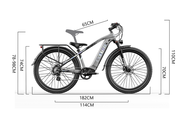 CYSUM Speedy Mountain Electric Bike 500W, 27.5*2.2
